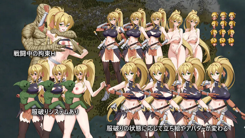 图片[2]-DL11月新作【回合RPG/强X/异种X】圣骑士的远征～莉安娜与潜伏魔物的城镇～（聖騎士の遠征～リアナと魔物が潜む町～）V1.0 AI汉化【1.40G】-爱玩ACG