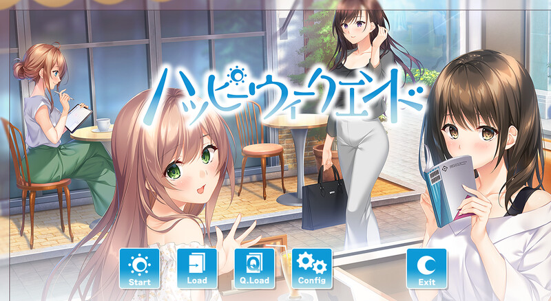 DM6月新作[日式ADV/纯爱] 快乐周末 ハッピーウィークエンド V1.0.1 AI汉化版 全CG存档+特典 [4.50G]-爱玩ACG