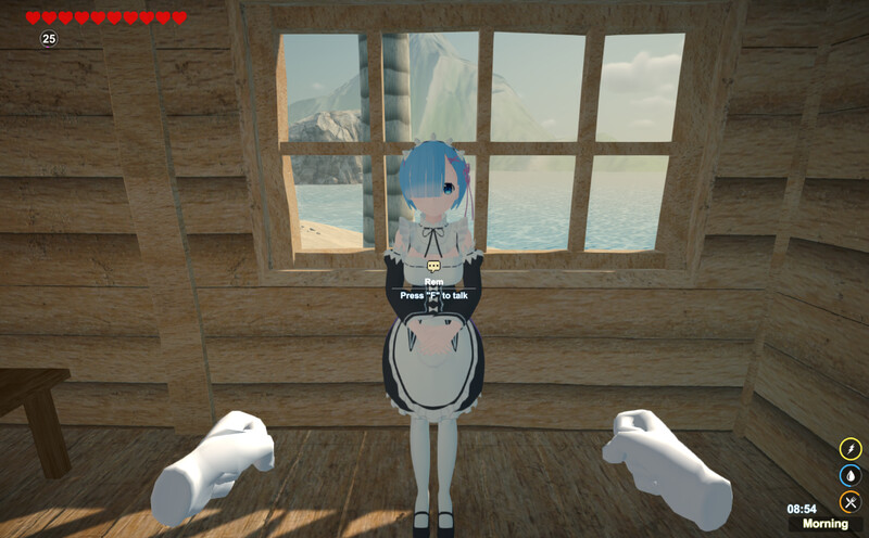 【3D互动SLG/探索/全动态】R-LIFE~和蕾姆一起荒岛求生V0.8.5f fix+攻略【4.30GB】-爱玩ACG