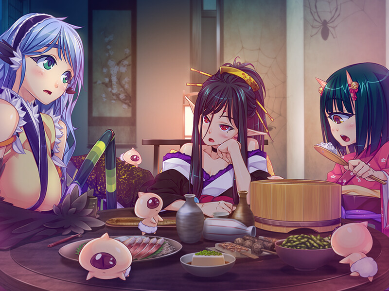 【拔作ADV/同居魔物娘/2C】与魔物娘们的乐园～蜘蛛与鸟与◎～（魔物娘たちとの楽園～蜘蛛と鳥と◎と～）V1.0 AI汉化+全CG【1.70G】-爱玩ACG