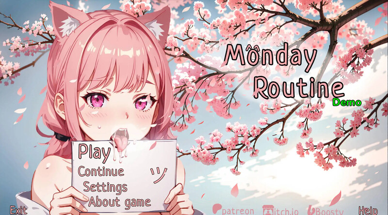 [初始]【日式SLG/动态】周一例行公事（Monday Routine）V0.1.0 汉化中文【PC+安卓-500MB】-爱玩ACG