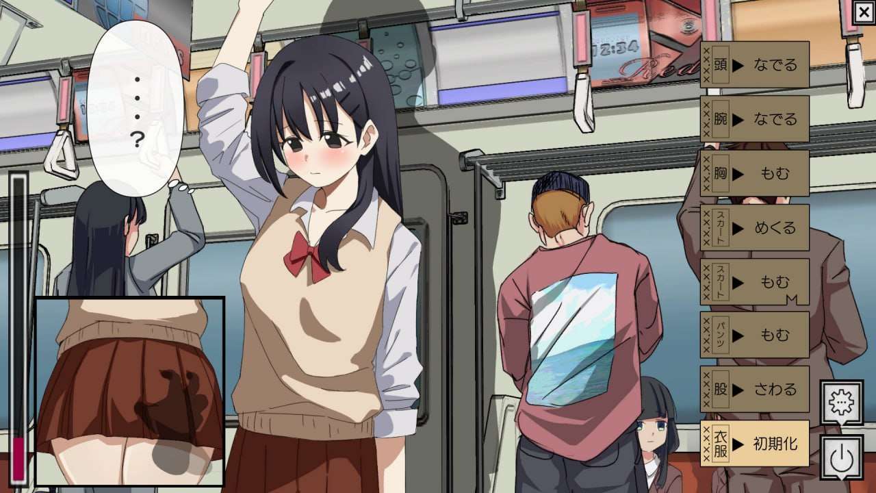 图片[2]-新作[互动SLG/制服JK] 痴汉冤罪 痴漢冤罪でっちあげ女子にオシオキ 机翻版 [390M]-爱玩ACG