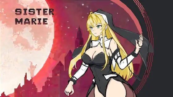 新作[日式ACT/幻想/像素动态] 玛丽修女的使命 Sister Marie’s Mission 官中版+自带全回想 [140M]-爱玩ACG