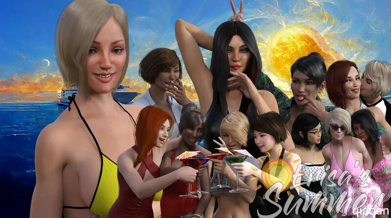 [更新]【欧美SLG/动态/3C】埃里萨斯之夏（Erisa’s Summer）V0.7.2 汉化中文【PC+安卓双端-3.40G/更新】-爱玩ACG