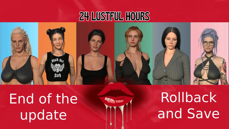 [更新]【欧美SLG/动态】24淫荡时刻/24小时情欲时光（24 Lustful Hours）V0.2.0 汉化中文【PC+安卓-600MB】-爱玩ACG