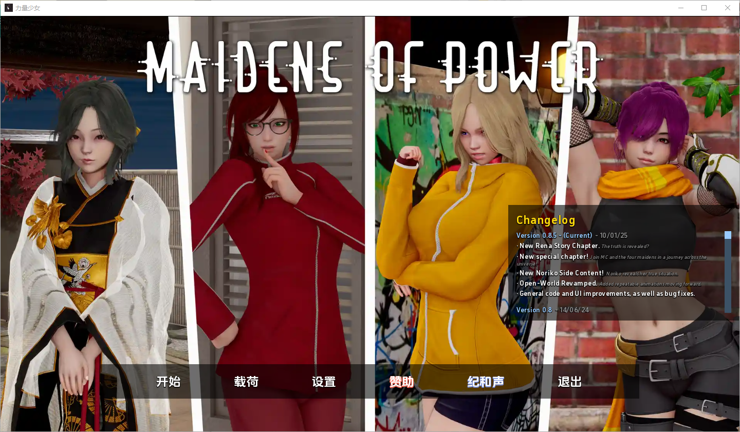 更新[亚洲风SLG/动态] 力量少女 权力少女 Maidens of Power v0.8.5 汉化版 [PC+安卓-5.0G]-爱玩ACG