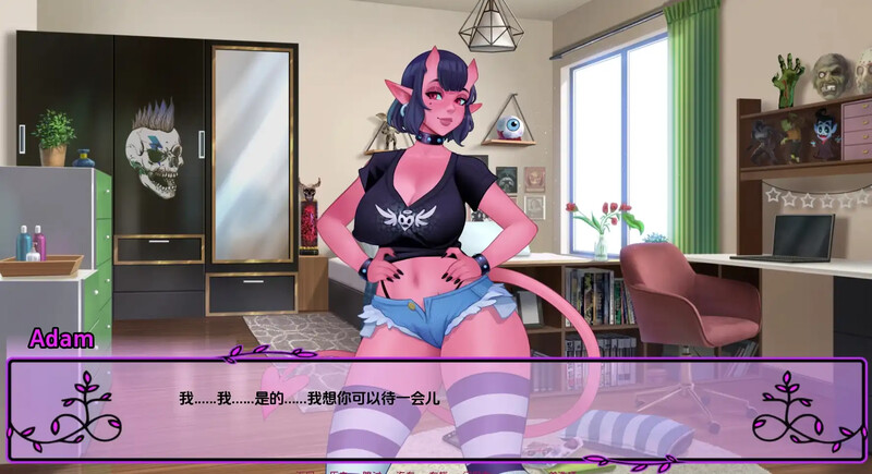 更新[欧美SLG/动态] 我的恶魔罗曼史 My Demonic Romance V0.17.1 汉化版 [1.10G]-爱玩ACG