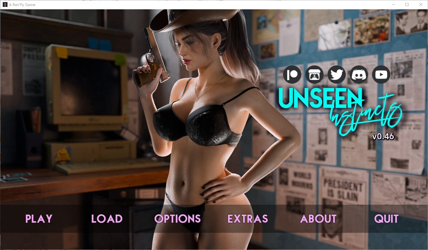 更新[欧美SLG/动态] 看不见的本能 Unseen Instincts v0.50 汉化版 [PC+安卓-3.70G]-爱玩ACG