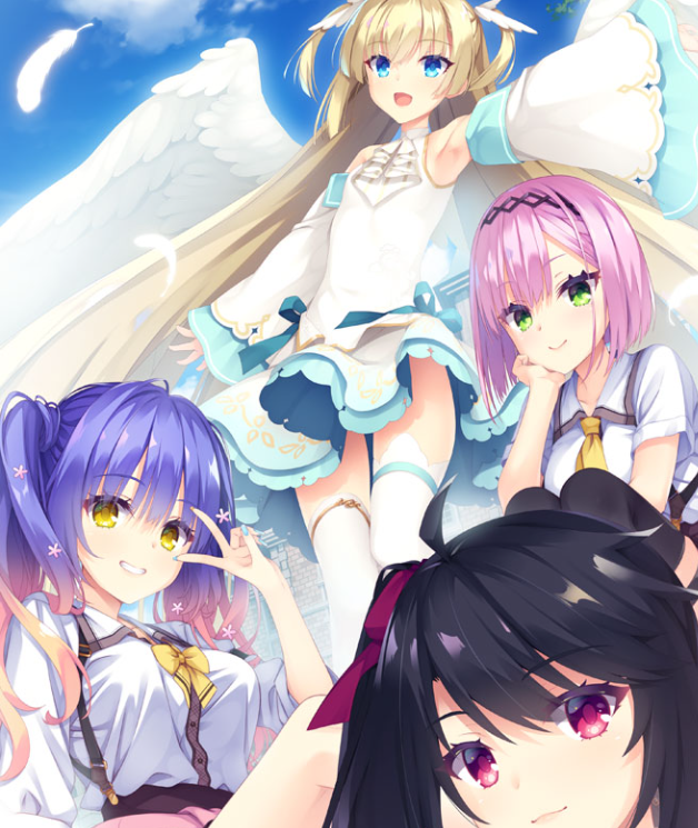 柚子社新作[大型ADV/后宫] 天使☆嚣嚣 RE-BOOT！天使☆騒々 RE-BOOT! 官方中文版+全CG存档+攻略 [10.90G]-爱玩ACG