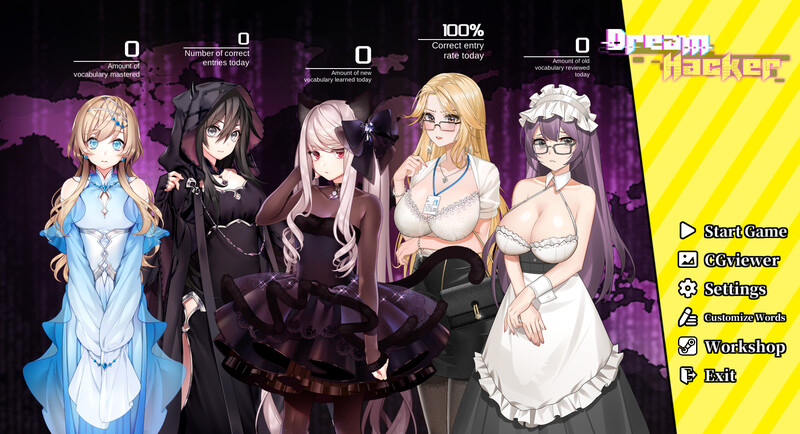 补档【互动SLG/触摸抚摸/全动态】梦境骇客（Dream Hacker）Build.12489918 STEAM官中【1.90GB】-爱玩ACG