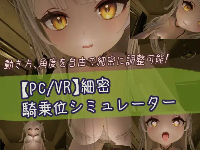 DL6月新作【3D互动/男受/全动态】精密骑乘位模拟器（細密騎乗位シミュレーター）生肉版 [1.10G]-爱玩ACG