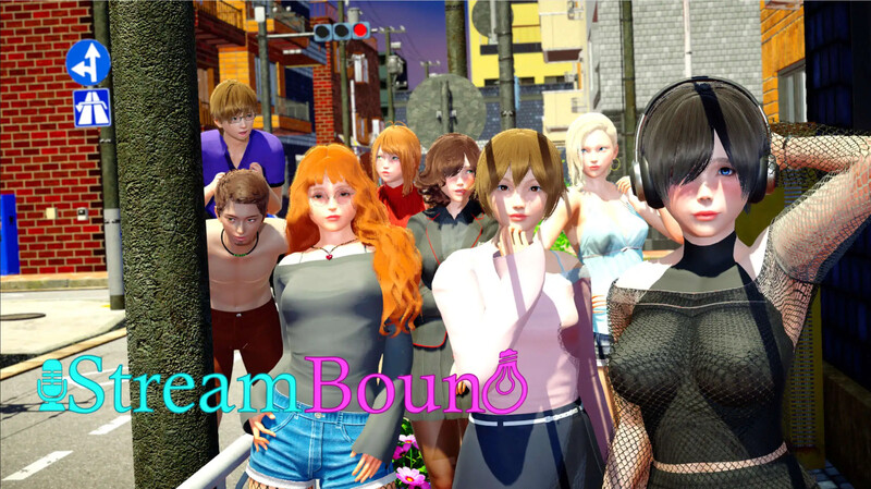 【亚洲风SLG/动态/汉化】流媒体绑定(StreamBound)V1.0 内嵌AI汉化【PC+安卓-300MB】-爱玩ACG