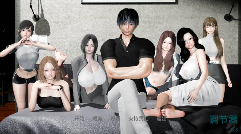 【亚洲风SLG/动态/汉化】调节器(Regressor)V0.11 汉化中文【PC+安卓-6.50G】-爱玩ACG