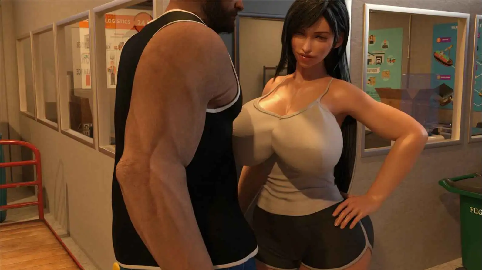 【同人/SLG/动态/更新】蒂法的黑暗天堂v0.16 AI汉化版【PC+安卓/4.71G】-爱玩ACG