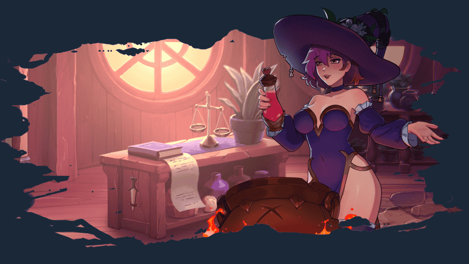 【沙盒SLG/解密/全动态】魔女秘药 – 欲望炼金术（Witch Potions – Craft of Lust） V1.6 官中步兵版 正式版+全回想存档 [1.20G]-爱玩ACG