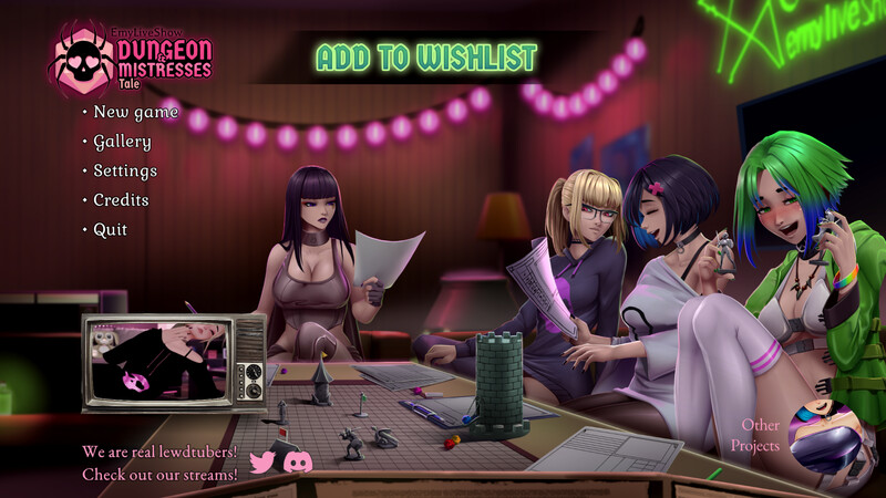 【肉鸽SLG/动态/官中】艾米的直播秀：地牢与女主人传奇（EmyLiveShow: Dungeon & Mistresses Tale）Demo STEAM官中【5G】-爱玩ACG