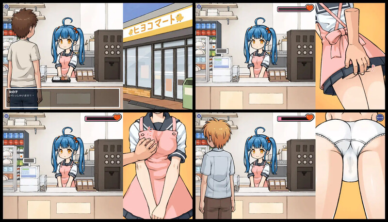 [互动SLG/触摸抚摸] 透明人间：对便利店女孩子的恶作剧 透明人間 Build.11421116 STEAM官中版 [1.40G]-爱玩ACG