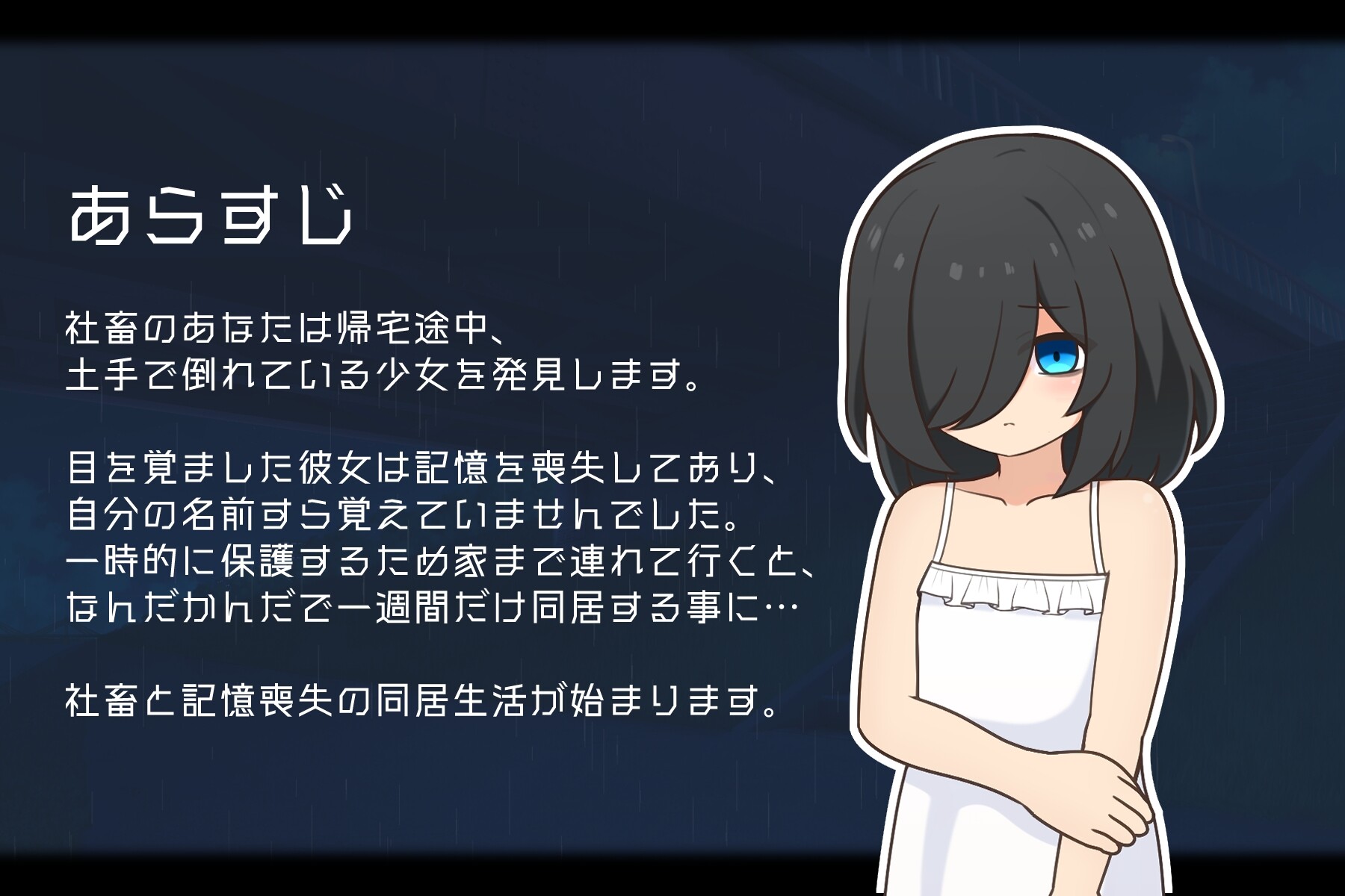 新作[互动养成SLG/日常生活] 失忆少女 Little sister 内嵌AI汉化版 [PC+安卓-500M]-爱玩ACG