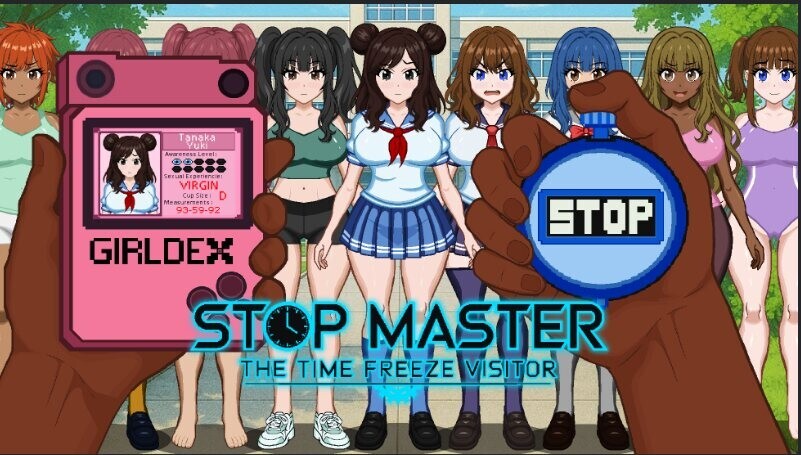 新作[互动SLG/后宫/像素动态] 停止大师：时间冻结访客 Stop Master The Time Freeze Visitor 生肉版 [1.10G]-爱玩ACG