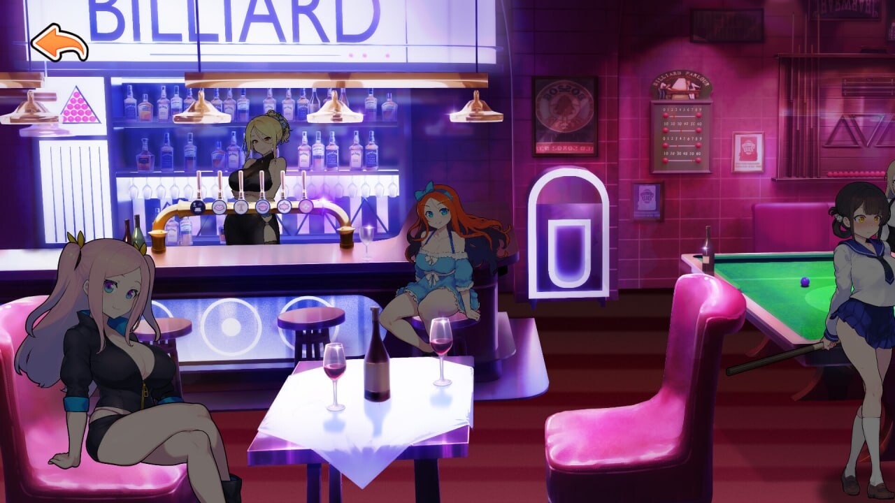 图片[1]-新作[亚洲风SLG/后宫/动态] 天使台球吧 Angel Club Steam官中步兵版 [1.0G]-爱玩ACG