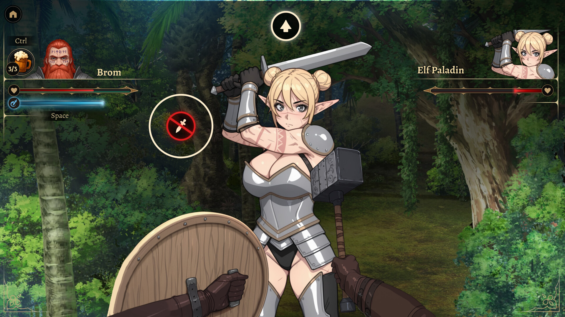 图片[1]-新作[亚洲风SLG/奴役/精灵] 精灵洞穴必须倒下 Elven Holes Must Fall Steam官中步兵版 [1.20G]-爱玩ACG