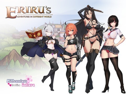 新作[冒险RPG/异世界] 艾莉露在异世界的冒险之不死之冠 エリルの異世界冒険 ～不死の王冠～ 第2版 官中步兵版 [1.60G]-爱玩ACG