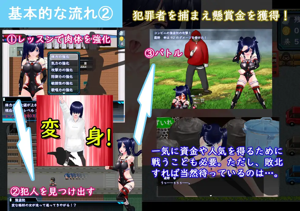 图片[1]-新作[探索RPG/巨乳爆乳] 目标是！成为阴暗角色和顶级偶像！ めざせ！ 陰キャとTOPアイドルを！ AI汉化版+全回想存档 [1.90G]-爱玩ACG