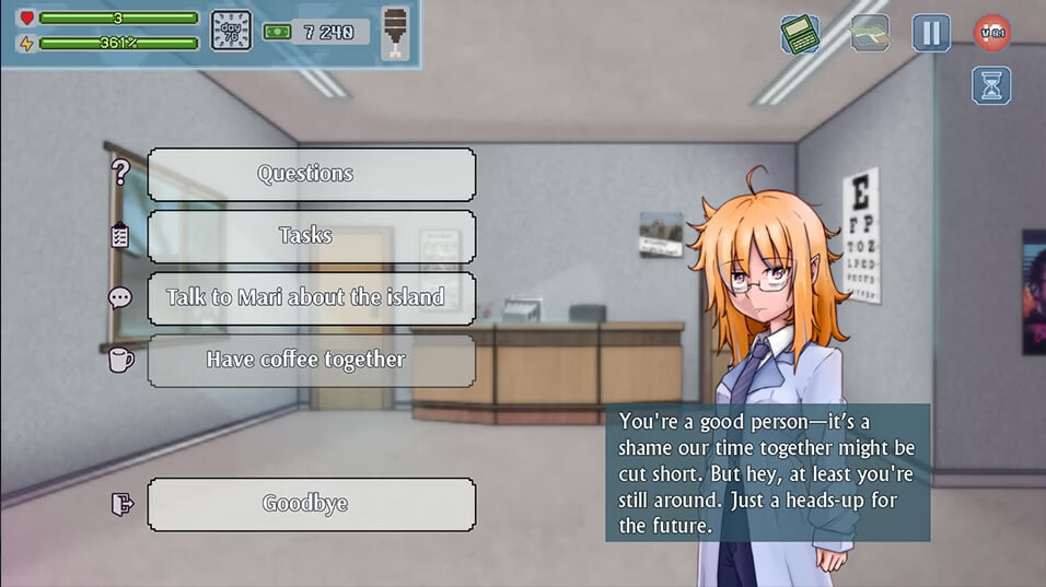 图片[1]-新作[探索SLG/2D/萝莉] 鲨影潮生：岛屿秘辛 Shiftide Sharki v0.1  AI汉化版 [PC+安卓1.40G]-爱玩ACG