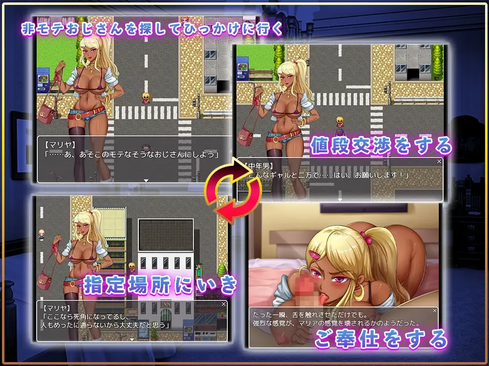 图片[1]-新作[日式RPG/强X/羞辱] 辣妹陷阱 ギャル喰い AI汉化版 [1.20G]-爱玩ACG