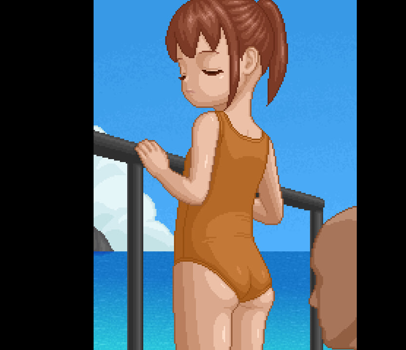 新作[日式SLG] 女儿泳装屁股 娘の水着尻 生肉版 [40M]-爱玩ACG