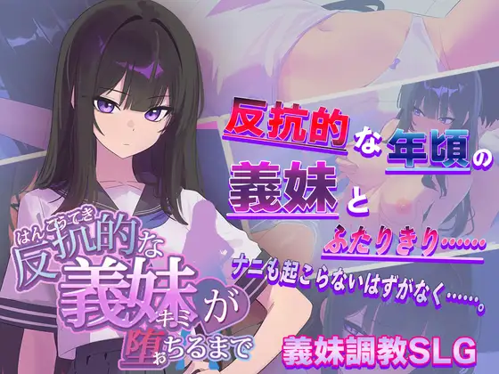 新作[日式SLG/调教] 叛逆的义妹堕落为止 反抗的な義妹(きみ)が堕ちるまで AI汉化版+全回想存档 [1.40G]-爱玩ACG