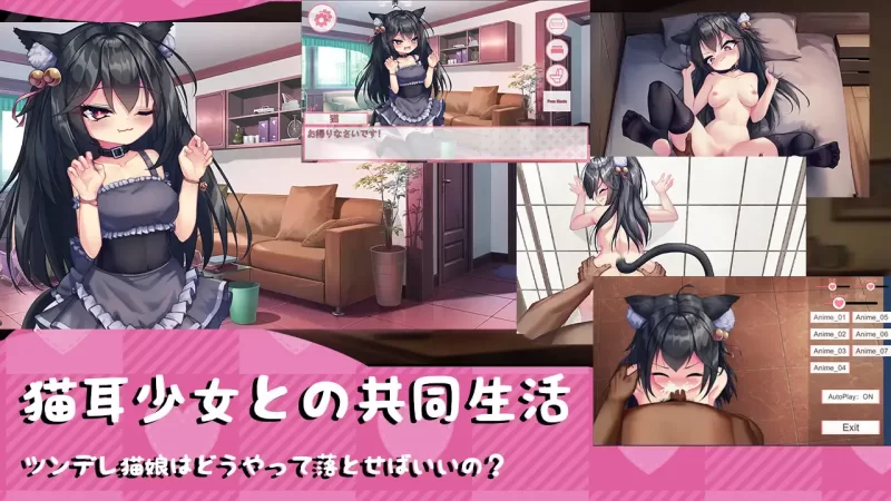 图片[1]-新作[日式SLG/Live2D/动态] 我的妹妹是只黑猫 私の妹は黒猫 官中版 [150M]-爱玩ACG