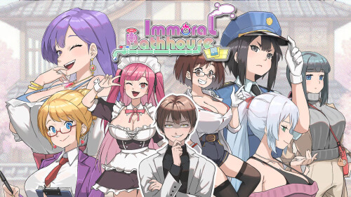 新作[沙盒SLG/经营/科幻] 背德浴场 Immoral-Bathhouse Demo 官中步兵 [3.60G]-爱玩ACG
