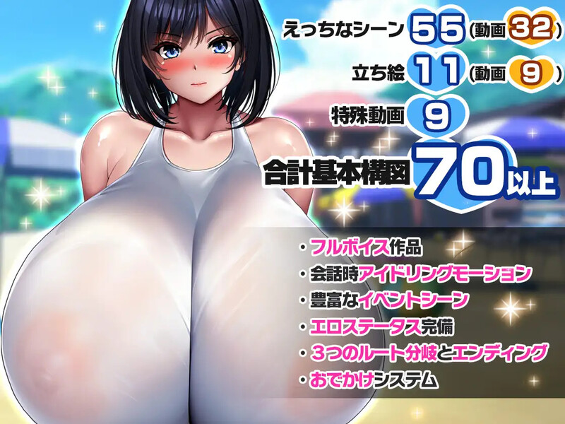 [日式SLG/官中] 与学校第一爆乳JK的生活 学校で一番爆乳なJKと暮らしてみた 官方中文版 [1.50G]-爱玩ACG