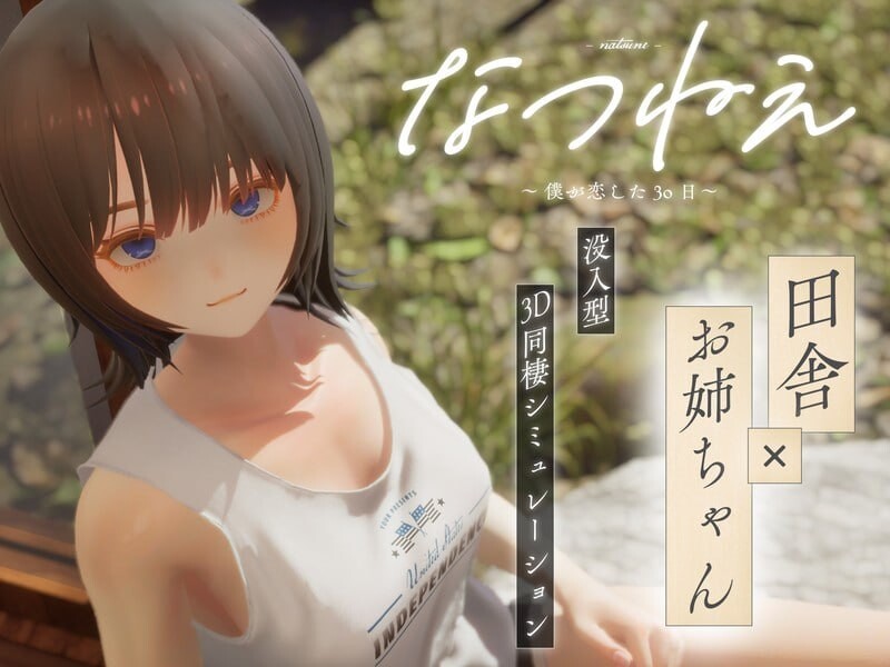 更新[互动3D/触摸抚摸/动态] 夏姐姐 ～我恋爱的30天～ なつねえ ～僕が恋した30日～ ver1.10 正式版+自带全回想+服装存档 [2.40G]-爱玩ACG