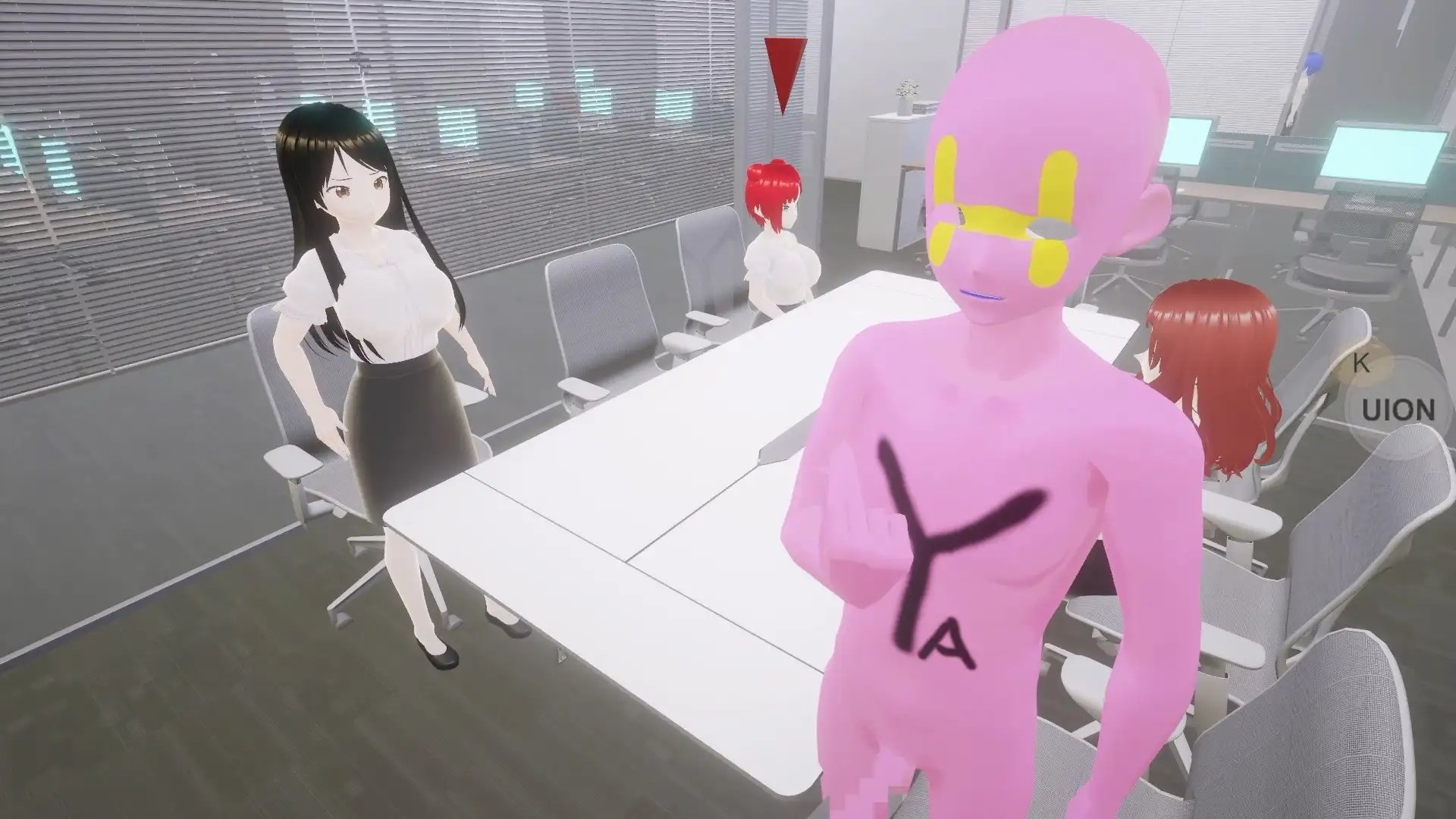 やりたい放題マン in オフィス [やりたい放題マン]
