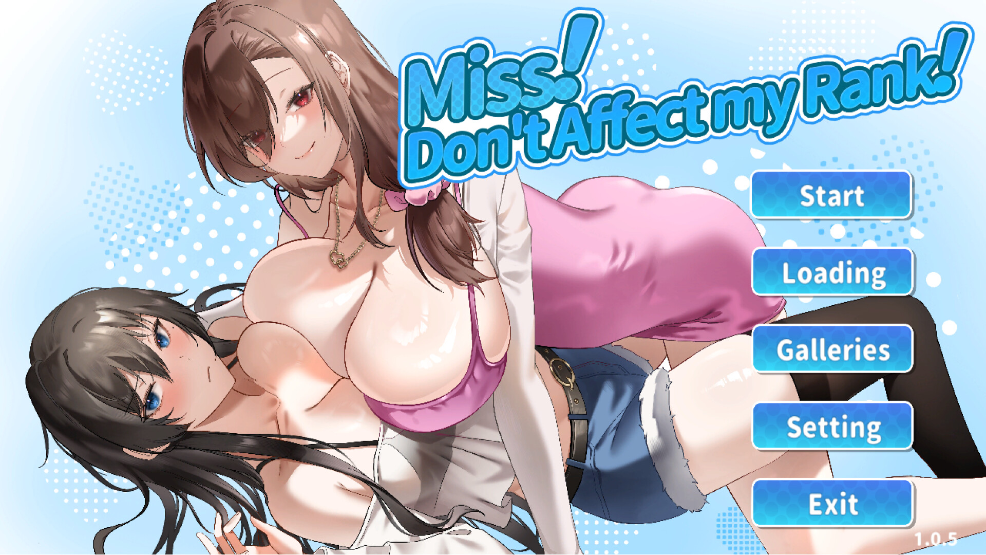 更新[大型SLG/互动养成/动态] 小姐！别耽误我上分！Miss！Don’t Affect my Rank v1.1.34 官中步兵版+全CG存档 [6.40G]-爱玩ACG