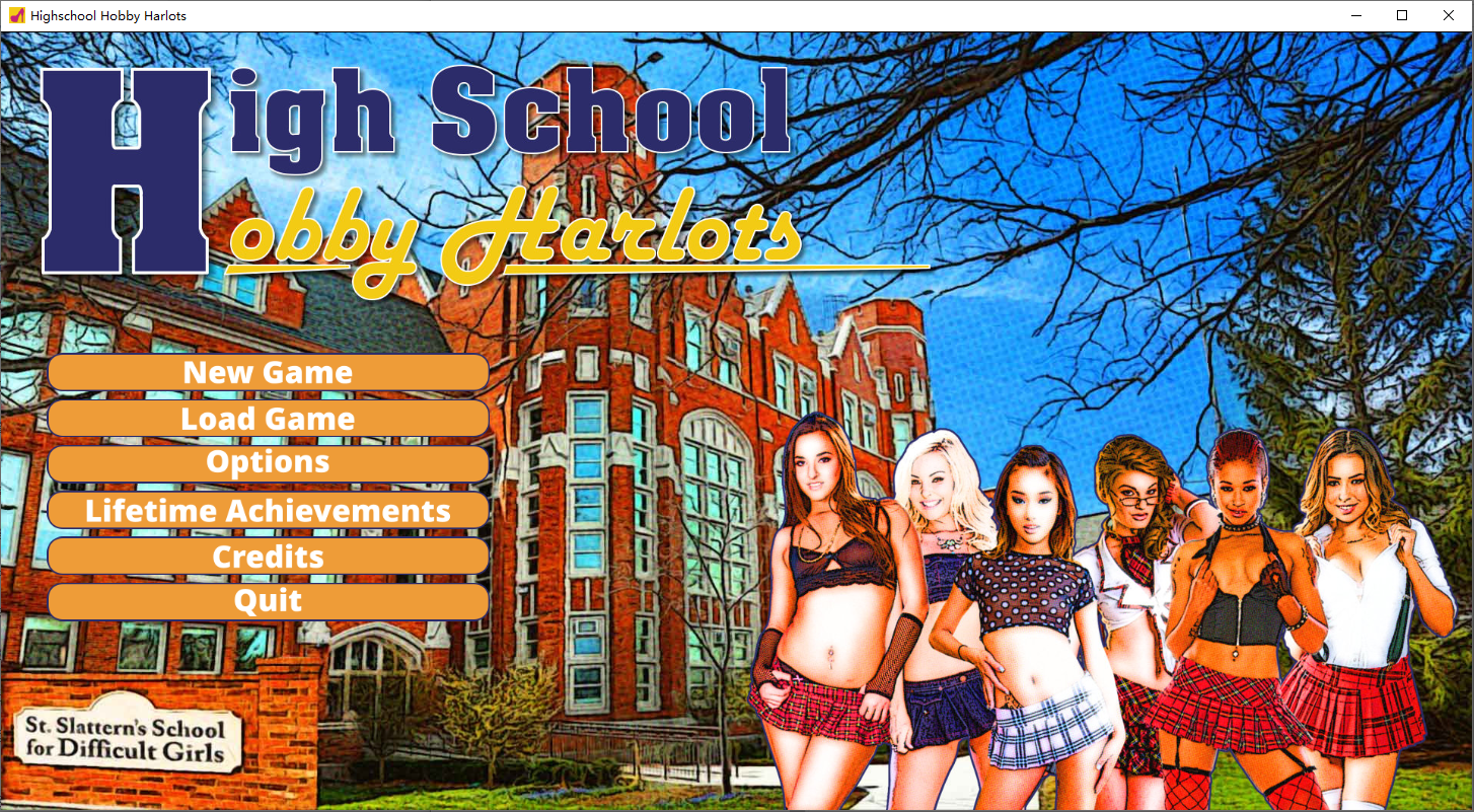 更新[欧美SLG/真人] 高中爱好 High School Hobby Harlots v1.11 汉化版 [PC+安卓 3.80G]-爱玩ACG