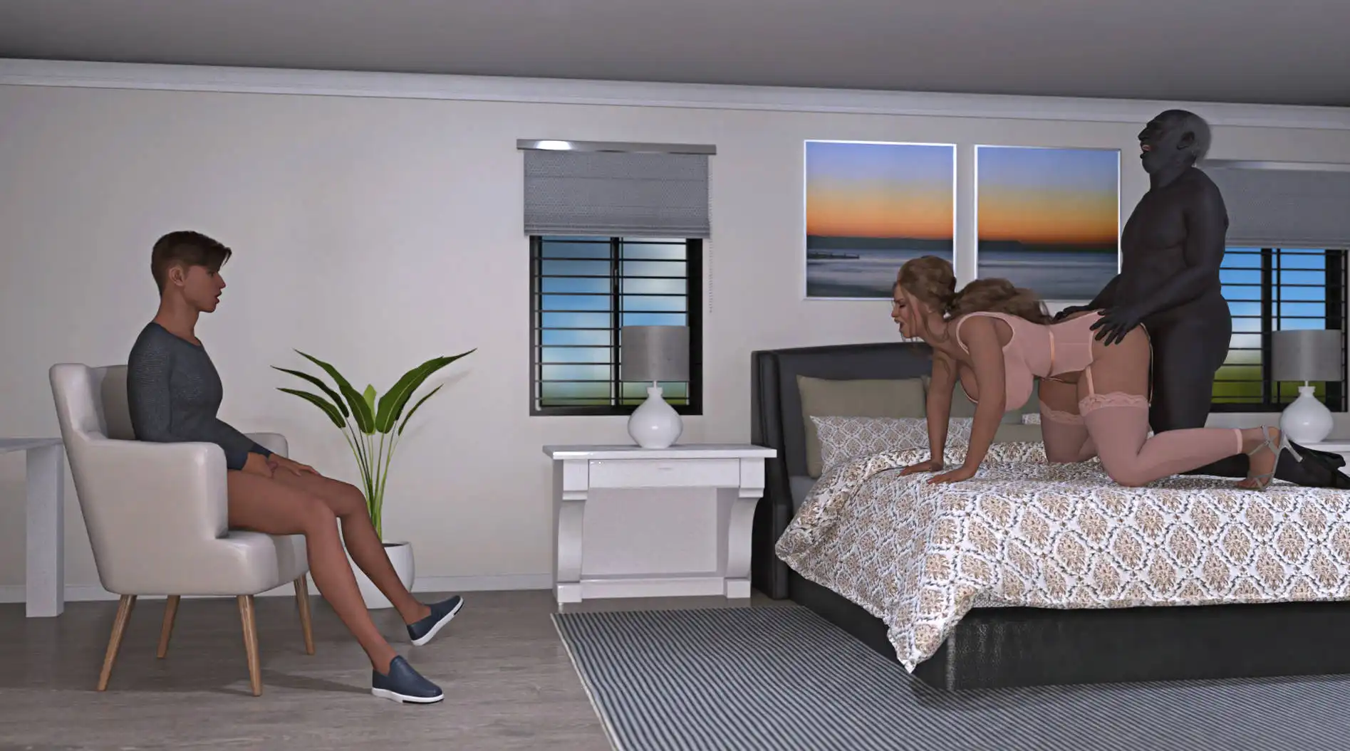 更新[欧美SLG] 黑屋 Blacked House v0.4.0 PE 汉化版 [PC+安卓-1.10G]-爱玩ACG