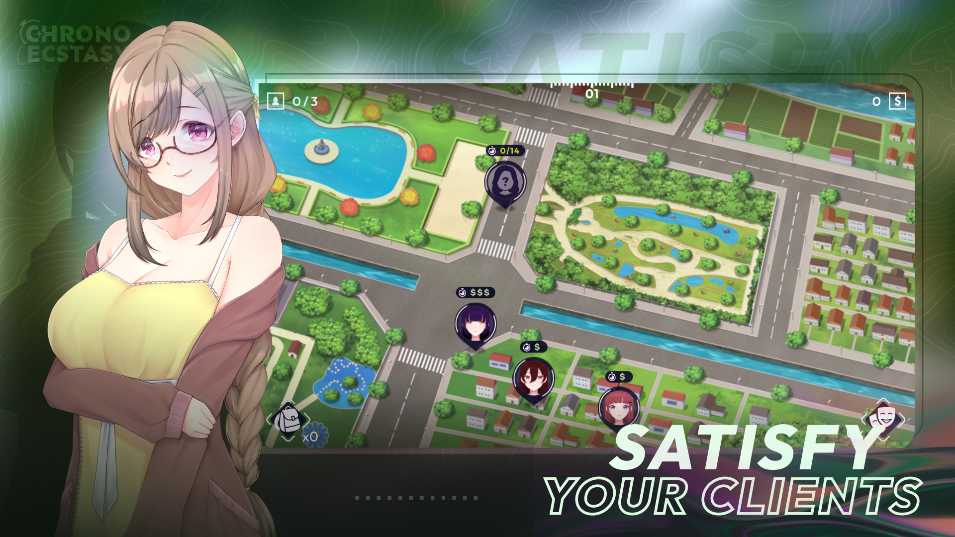 图片[2]-更新[沙盒SLG/时间停止/动态] 时间狂喜 时间停止 Chrono Ecstasy v0.2.9 步兵版 [PC+安卓 2.50G]-爱玩ACG