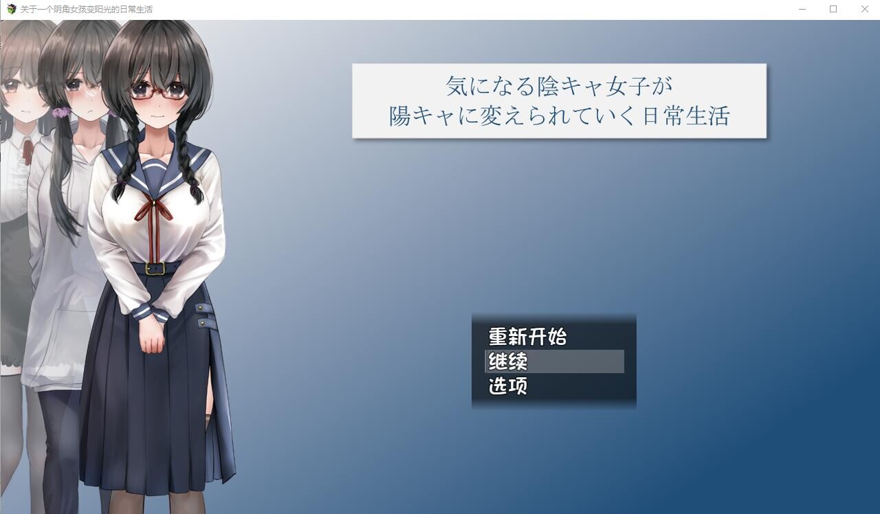 [RPG/汉化] 关于一个阴角女孩变阳光的日常生活 AI汉化版+全CG包 [2.4G]-爱玩ACG