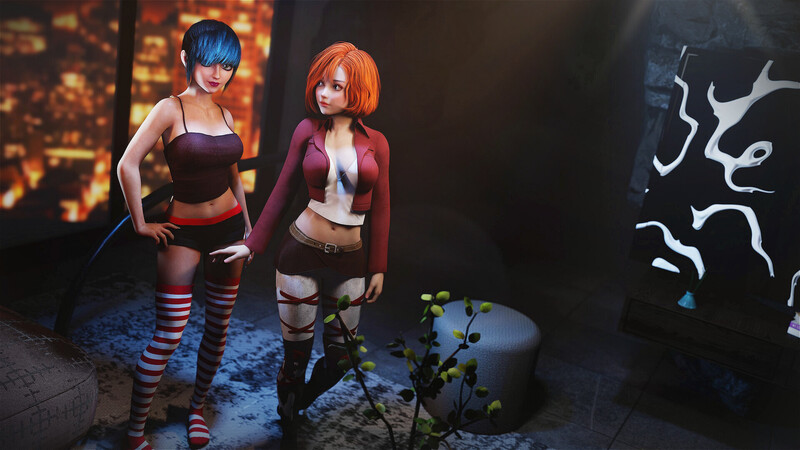 ST1月作品【放置SLG/3D作品/全动态】性产业 XXX（Sex Industry XXX）STEAM官中【600MB】-爱玩ACG