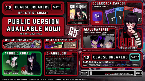 【日系/SLG/动态】哥特式喘息 Goth Gasp v1.2.P1AI汉化【PC+安卓/3.3G】-爱玩ACG