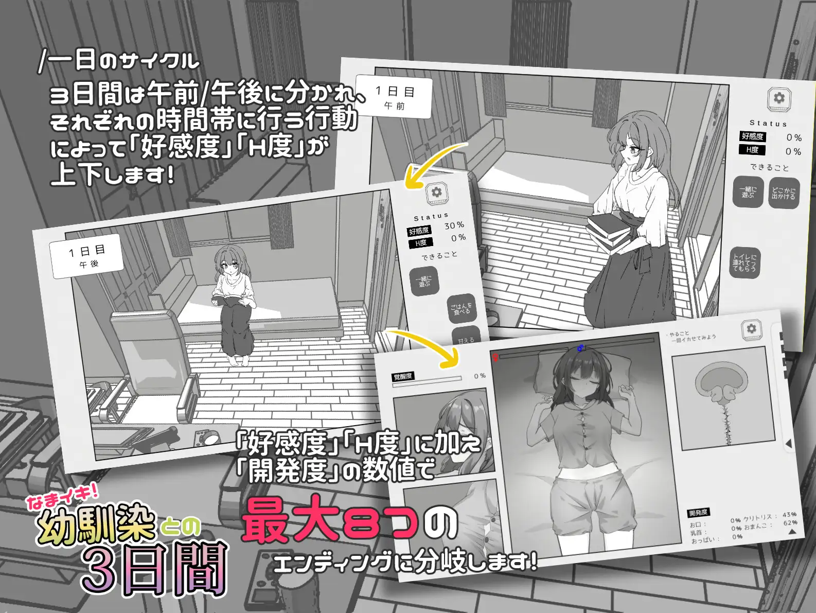 图片[2]-新作[日式SLG/姐姐×正太] 与温柔可爱的大姐姐一起的秘密三天 ゆるふわお姉ちゃんと秘密の3日間 官中版 [PC+安卓 1.50G]-爱玩ACG