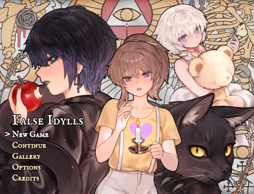 更新[互动RPG/浪漫] 虚假的田园 False Idylls v0.4.2 内嵌AI汉化步兵版 [510M]-爱玩ACG