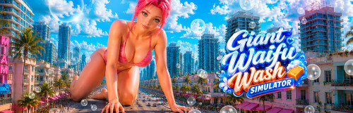 更新[沙盒SLG/露出/动态] Giant Waifu Wash Simulator v0.2 官中步兵 [2.94G]-爱玩ACG