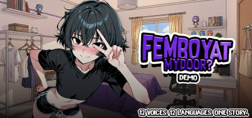 【日系/SLG/动态】门口的伪娘 Femboy at My Door Demo官中【PC+安卓/862M】-爱玩ACG