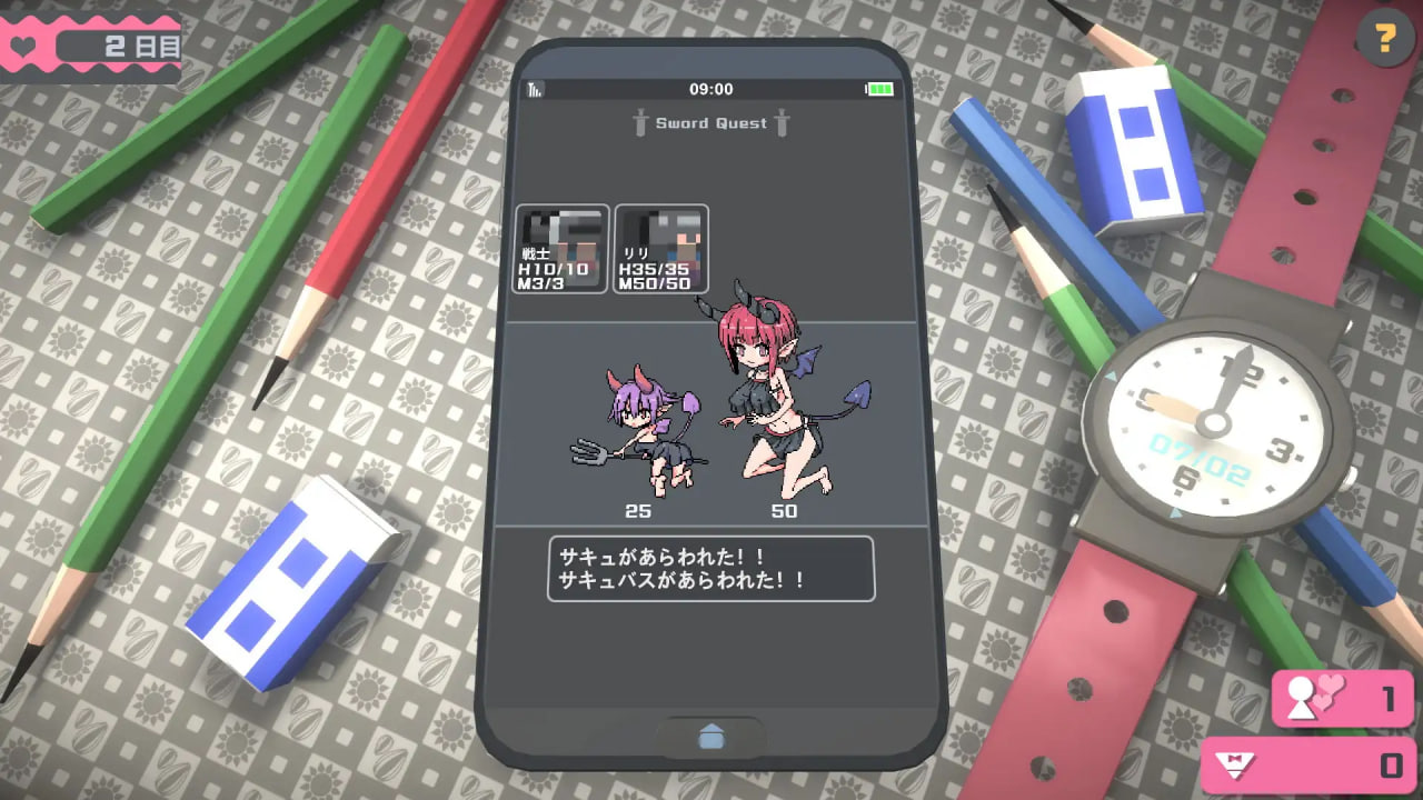 图片[3]-新作[像素SLG+RPG]触摸向日葵   Touch Himawari 生肉版 [PC+安卓 400M]-爱玩ACG