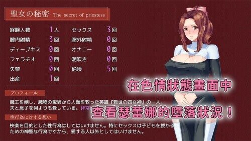图片[1]-新作[日式RPG/NTR熟女] 敬虔圣女瑟蕾娜 敬虔なる聖女のセレニア 官中版+存档 [750G]-爱玩ACG