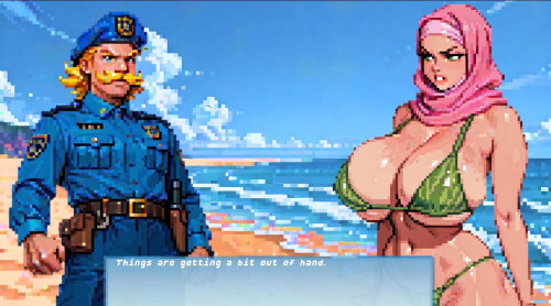 图片[1]-更新【欧美SLG/AI汉化】海滩实验日 BeachJabDay v1.01【PC+安卓/0.57G】-爱玩ACG